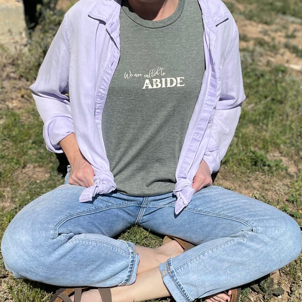 Christian T-Shirt | Abide image 3