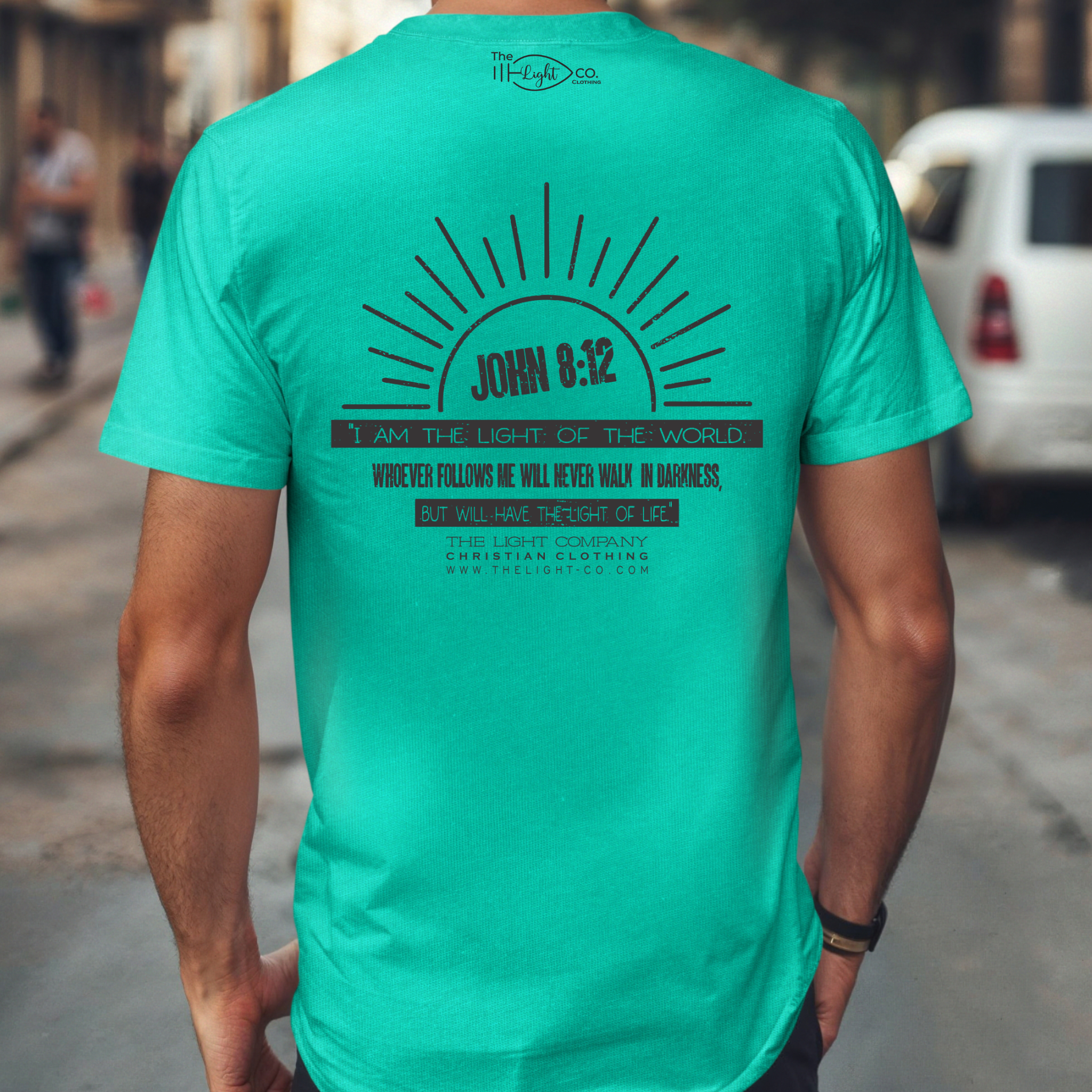 TLC | SIGNATURE TEE | JOHN 8:12 image 0