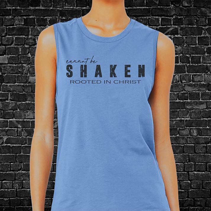 Cannot be Shaken | Rooted in Christ | Women's Tank image 0