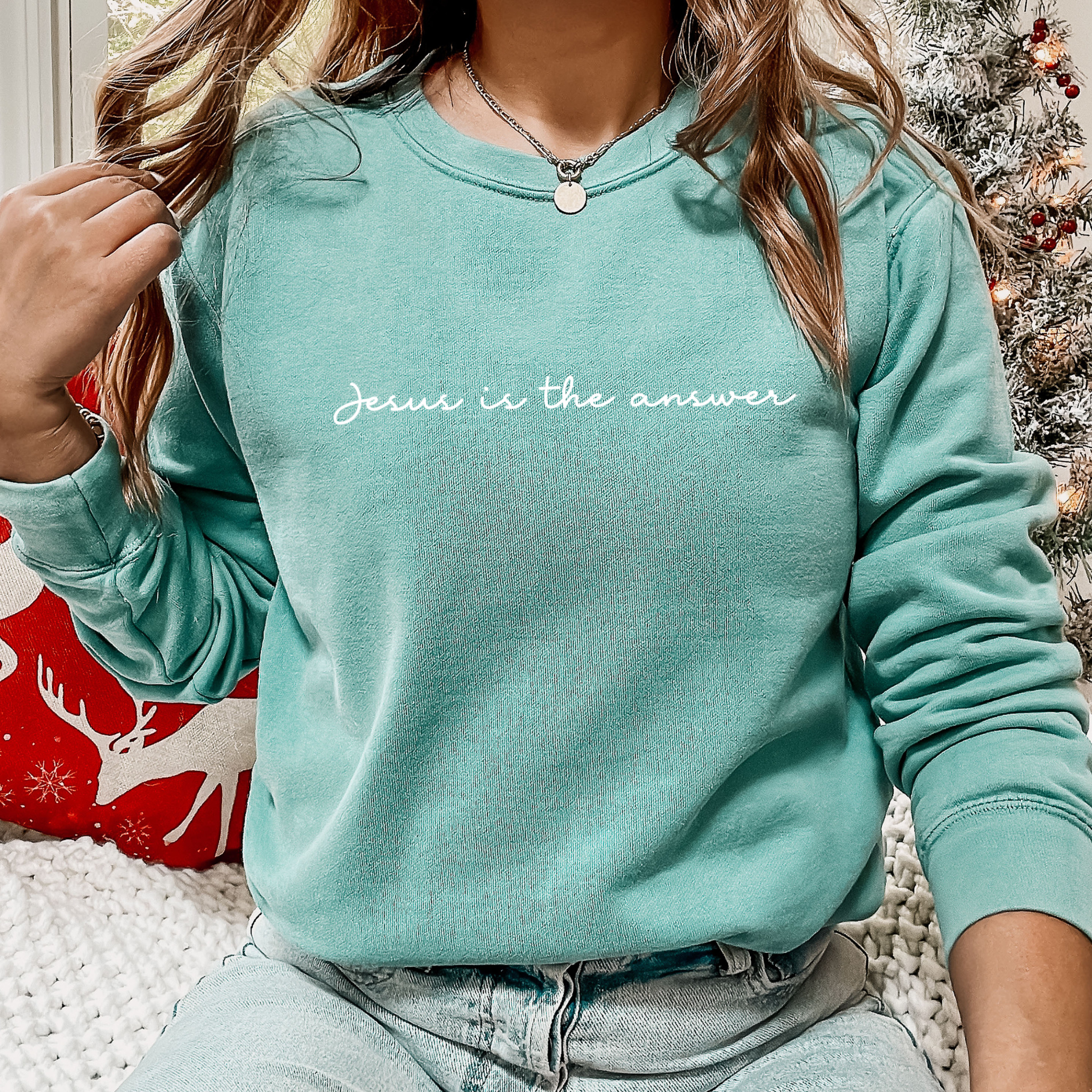 JESUS is the ANSWER Sweatshirt