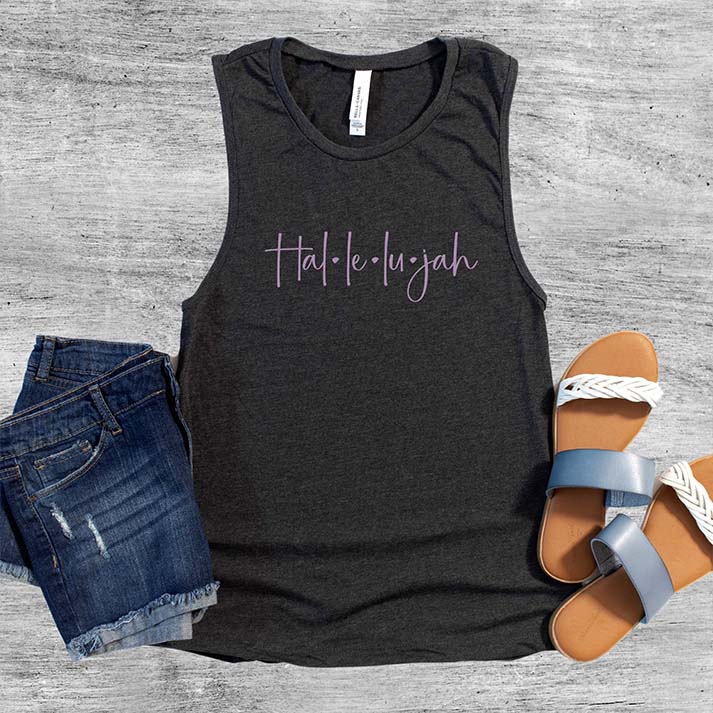 Hallelujah Women's Tank Top image 2