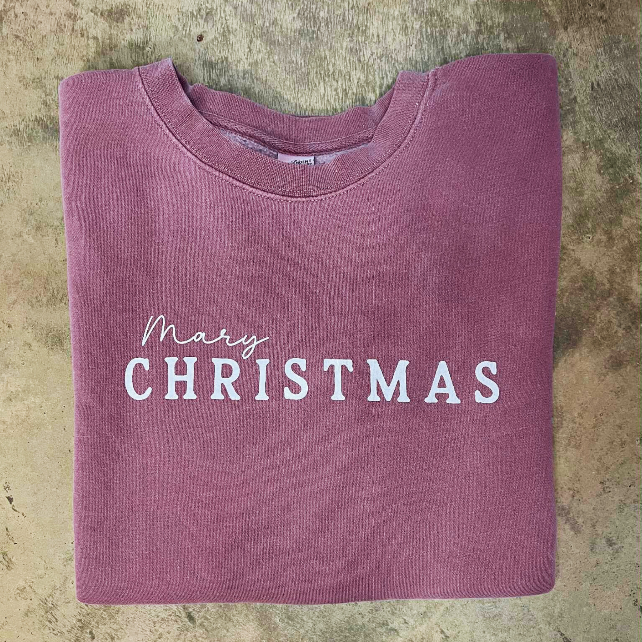 Mary Christmas Sweatshirt | Faith Holiday Crewneck