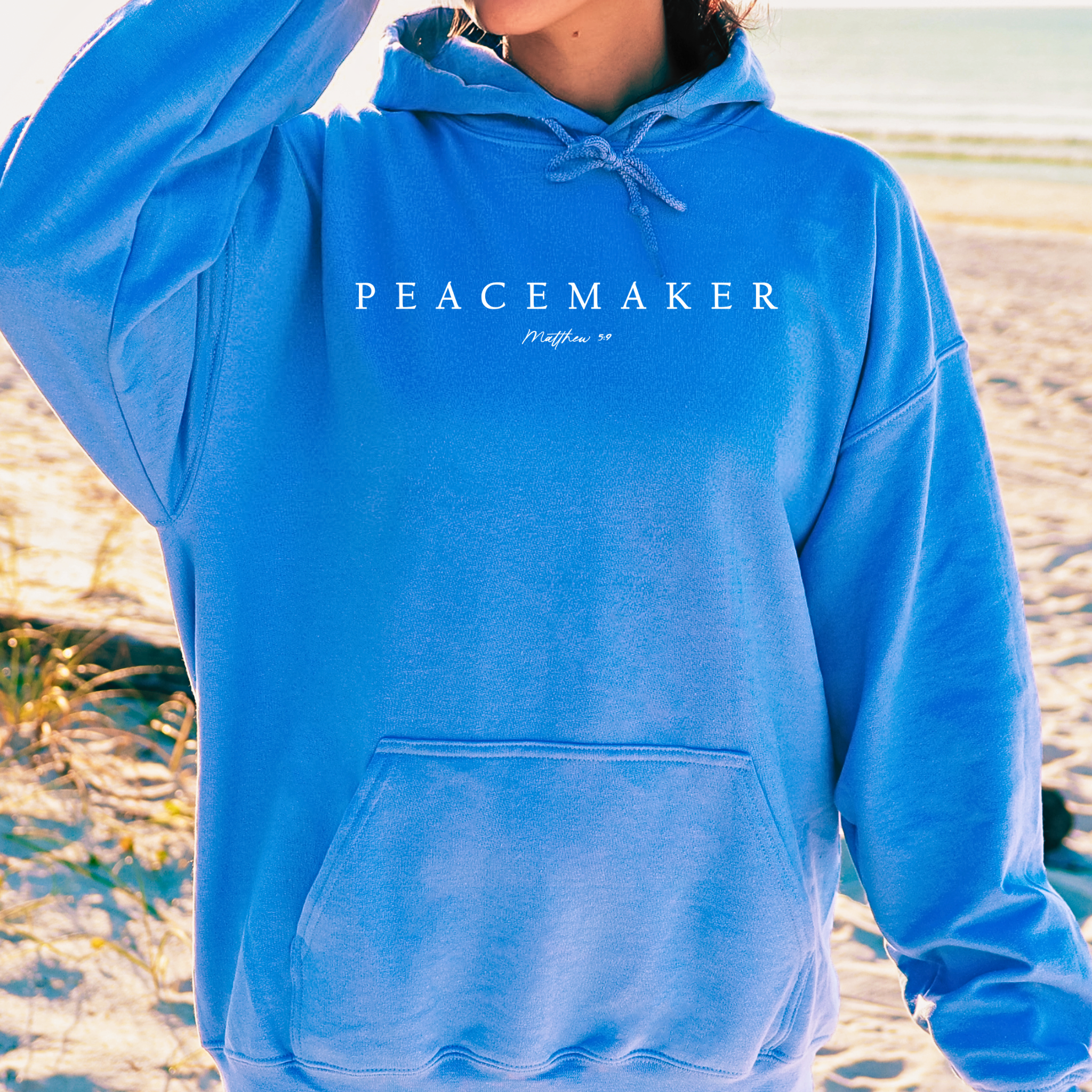 Peacemaker Matthew 5:9 Christian Hoodie