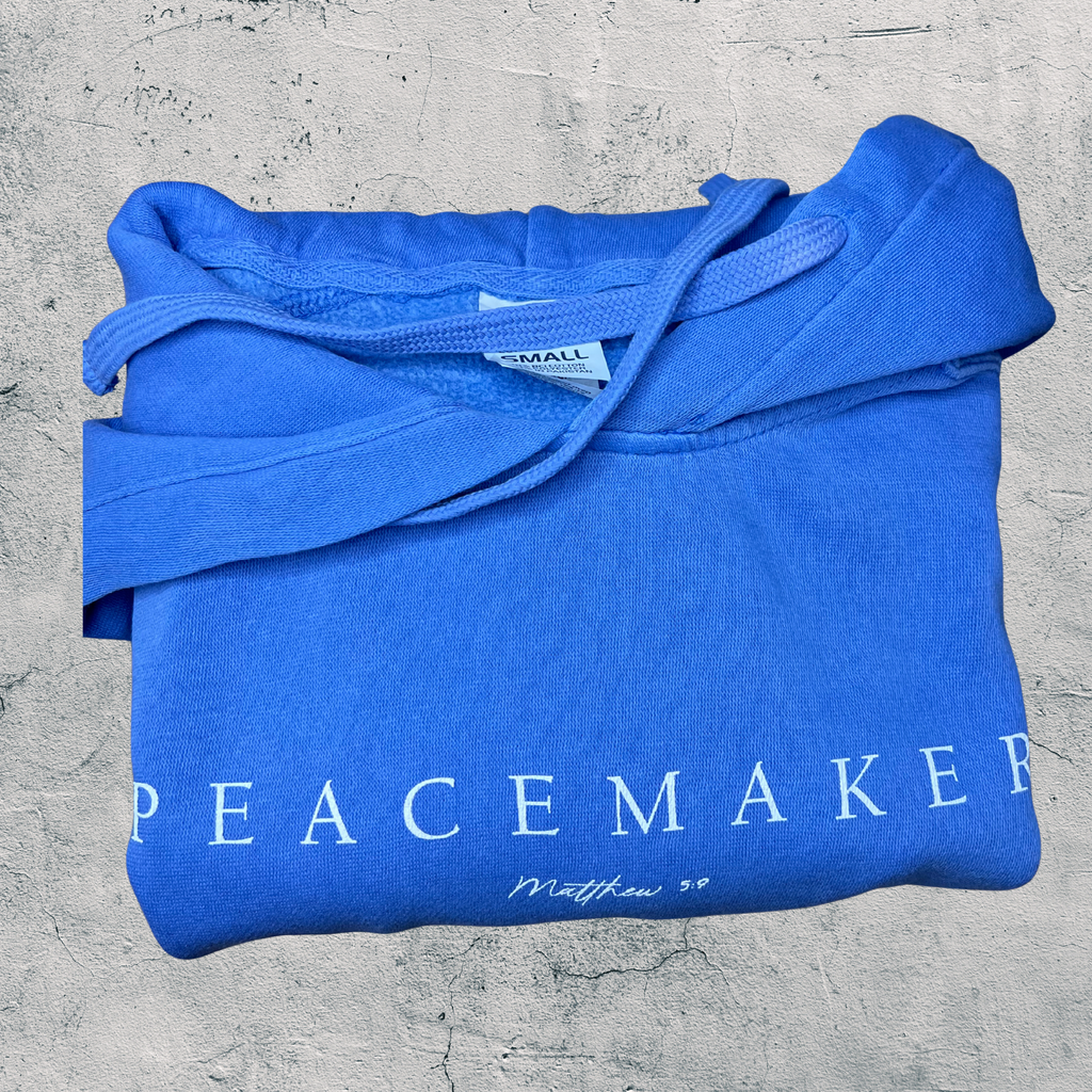 Peacemaker Matthew 5:9 Christian Hoodie