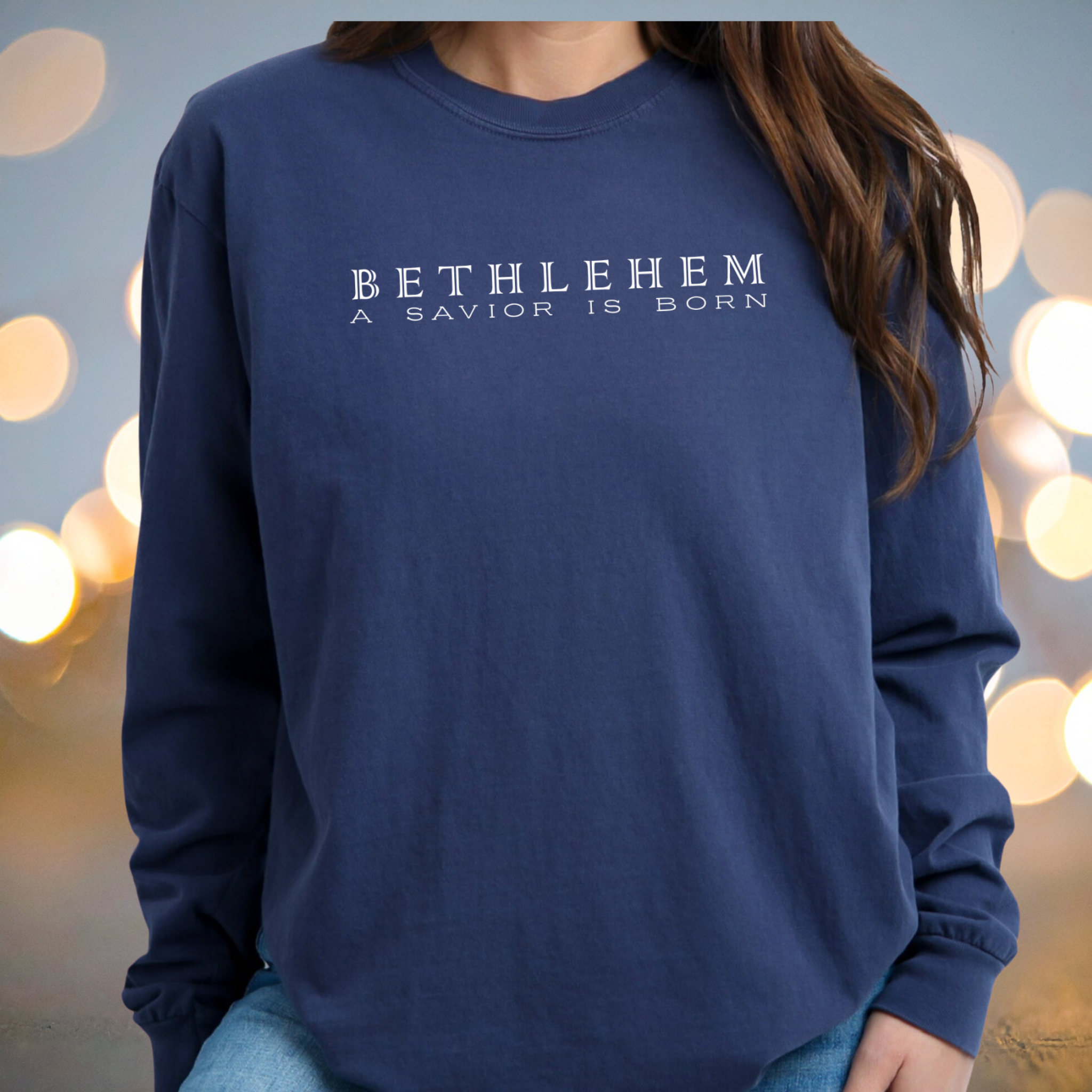 Bethlehem T-Shirt Long Sleeve | Christmas shirt